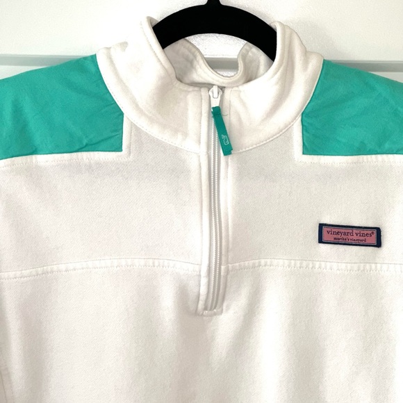 Vineyard Vines Women’s Quarter Zip Sweatshirt Size Large - Picture 1 of 14